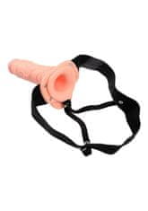 Ero Proteza-FALLO STRAP ON CAVO REAL RAPTURE 8 FLESH WITH BALLS