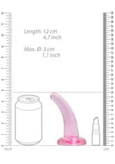 Ero Neresnični dildo s priseskom - 4,5""""/ 11,5 cm