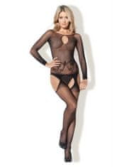 Ero Spodnje perilo-Bodystocking Black S/M """"Kiss Me""""