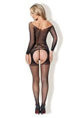 Ero Spodnje perilo-Bodystocking Black S/M """"Kiss Me""""