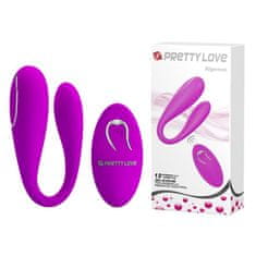 Ero PRETTY LOVE - ALGERNON USB PURPLE 12 funkcij