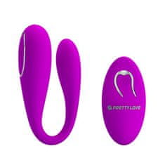 Ero PRETTY LOVE - ALGERNON USB PURPLE 12 funkcij