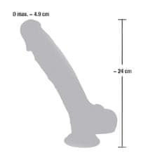 Ero Medicinski silikonski dildo 24 cm