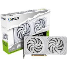 PALiT Grafična kartica nVidia RTX4060Ti Bela - 8GB GDDR6 (NE6406T019P1-1048L)