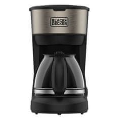 Kávovar Black+Decker, BXCO600E, překapávací, 6 šálků, skleněná nádoba, ohřívací plotýnka, 600 W