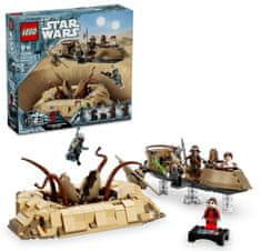 Star Wars 75396 Puščavski skif in Sarlacc Pit