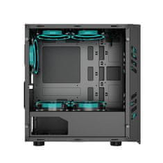 NEW Računalniško ohišje Aigo Black Technology Mini Micro-ATX (črno)