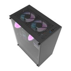 NEW Računalniško ohišje Darkflash DK100 (črno)