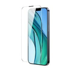 BASEUS Baseus Crystal Kaljeno steklo Odporno na prah 0,3 mm za iPhone 14 Plus/13 Pro Max (2 kosa)