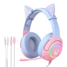 Onikuma Gaming slušalke ONIKUMA K9 Pink/Blue