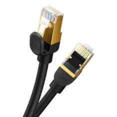 NEW Omrežni kabel cat.8 Baseus Ethernet RJ45, 40Gbps, 3 m (črn)