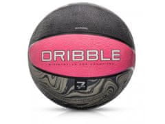 Košarkarska žoga METEOR Dribble, vel. 7, roza D-363