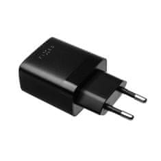 FIXED FIXED FIXC17N-2UC-BK DUAL potovalni polnilnik USB 17 W + kabel USB/USB-C, črna