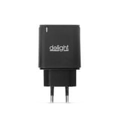 Delight 55046BK USB Type-C adapter PD 20W črn