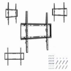 Gembird WM-55F-04 fiksni stenski nosilec za TV 32”-55” 35kg črn