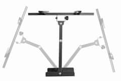 Gembird WM-55ST-03 TV stenski nosilec (polno gibanje) 32”-55” črn