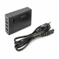 Digitus napajalnik za prenosnike 72W Tip C + 3x USB DA-10195