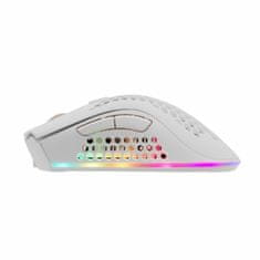 White Shark miška brezžična bela RGB WGM-5012 LIONEL Gaming