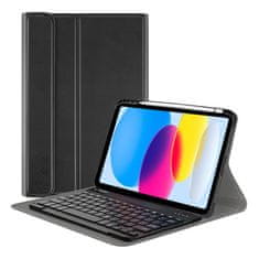 Neogo Smart Cover Keyboard ovitek za iPad 10gen 2022 10.9'', črna