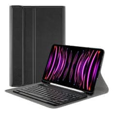 Neogo Smart Cover Keyboard ovitek za iPad Pro 12.9'' 2018-2022, črna