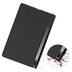 Neogo Smart Cover ovitek za Lenovo Tab P12 Pro 12.8'' 2021, črna