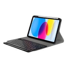 Neogo Smart Cover Keyboard ovitek za iPad 10gen 2022 10.9'', črna