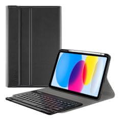 Neogo Smart Cover Keyboard ovitek za iPad 10gen 2022 10.9'', črna