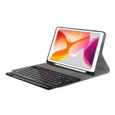 Neogo Smart Cover Keyboard ovitek za iPad 10.2'' 2019/2020/2021, črna