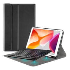 Neogo Smart Cover Keyboard ovitek za iPad 10.2'' 2019/2020/2021, črna