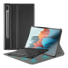 Neogo Smart Cover Keyboard ovitek za Samsung Galaxy Tab S7 11'' 2020, črna