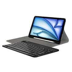 Neogo Smart Cover Keyboard ovitek za iPad Air 11'' 2024, črna