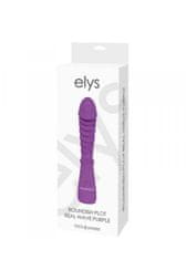 Miramarket VIBRATOR-VIBRATOR DESIGN ELYS - OKROGLASTA PARCELA REAL WAVE PURPLE