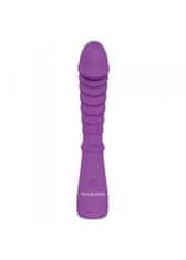 Miramarket VIBRATOR-VIBRATOR DESIGN ELYS - OKROGLASTA PARCELA REAL WAVE PURPLE