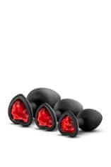 Ero LUXE BLING PLUGS TRAINING KIT RED GEMS