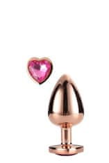 Ero BLEŠČEČA LJUBEZEN ROSE GOLD PLUG SMALL