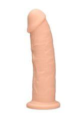 Ero Silikonski dildo brez kroglic - 22,8 cm - mesnat