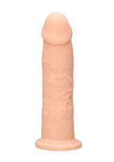 Ero Silikonski dildo brez kroglic - 22,8 cm - mesnat