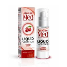 Ero Żel/sprej-Liquid Vibrator Cherry 30ml.