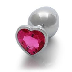 Ero Heart Gem Butt Plug - velik