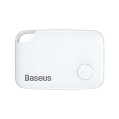 BASEUS Baseus T2 brezžična Bluetooth vrvica GPS lokator za pasje ključe Bela