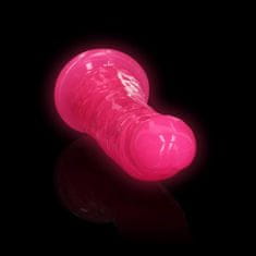 Ero Tanek realistični dildo s priseskom - sveti v temi - 6'' / 15,5 cm