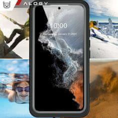 Miramarket Vodotesen etui za Samsung Galaxy A54 5G 360 Alogy Armor IP68 z vezalko Black