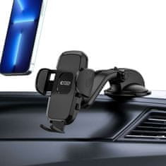 Miramarket Dashboard Car Mount V3 univerzalni nosilec telefona za ploščo/steklo Black