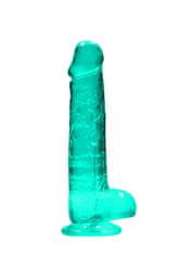 Ero Realistični dildo s kroglicami - 8""""/ 21 cm