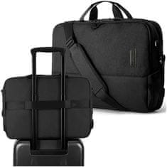 NEW Alogy Potovalna torba Zaščitna torba za prenosni računalnik, MacBook Air Pro do 15,6" Outdoor Traveller Black