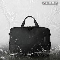 NEW Alogy Potovalna torba Zaščitna torba za prenosni računalnik, MacBook Air Pro do 15,6" Outdoor Traveller Black