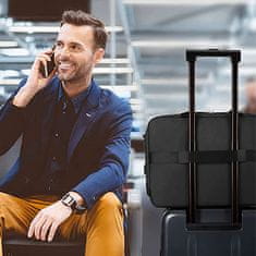 NEW Alogy Potovalna torba Zaščitna torba za prenosni računalnik, MacBook Air Pro do 15,6" Outdoor Traveller Black