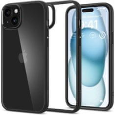 Spigen Ultra hibridno ohišje za iPhone 15 mat črno