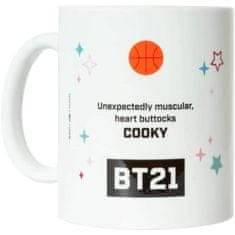 Miramarket Line Friends BT21 - Keramični vrč 300ml COOKY