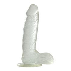 Ero Dildo-JELLY DILDO REAL RAPTURE CLEAR 7.5""""""""""""""""